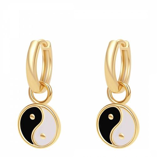 K Gold Mini Balance Earrings - Celeste Starre - Modalova