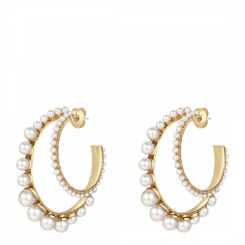 K Gold Party Pearl Earrings - Celeste Starre - Modalova