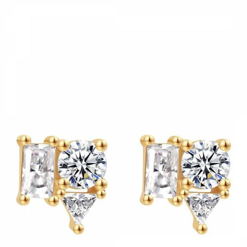 K Gold Rock and Shine Earrings - Celeste Starre - Modalova