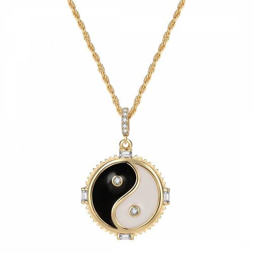 K Gold Balance Me Necklace - Celeste Starre - Modalova