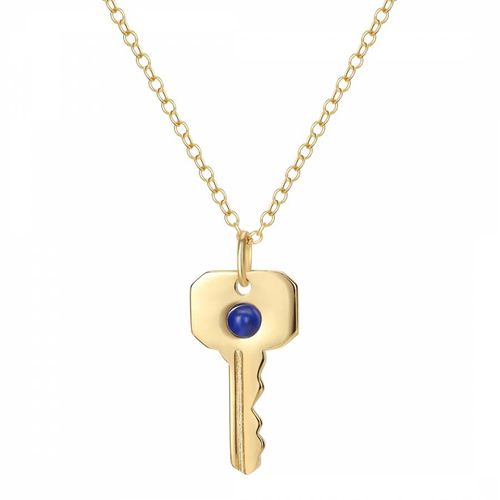 K Gold Key of Knowledge Necklace - Celeste Starre - Modalova