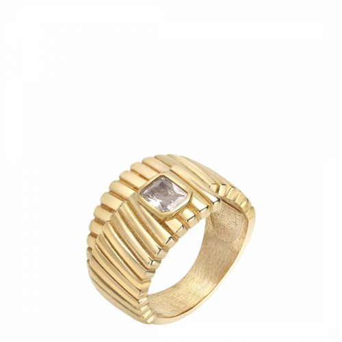 K Gold Twisted Love Ring - Celeste Starre - Modalova