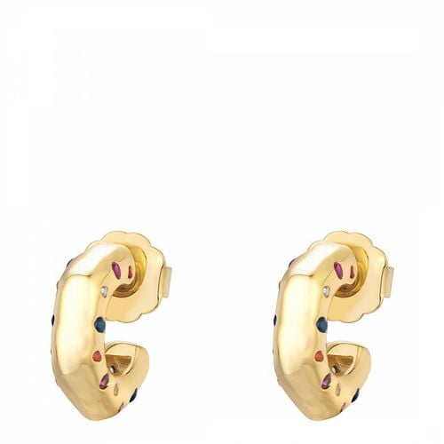 K gold plated Henrietta Earrings - MeMe London - Modalova