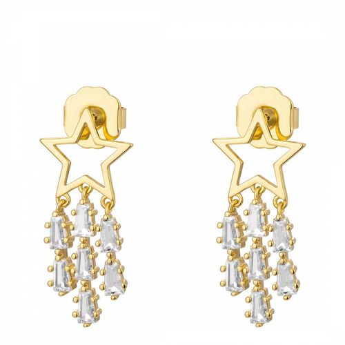 K gold plated Starfall Earrings - MeMe London - Modalova