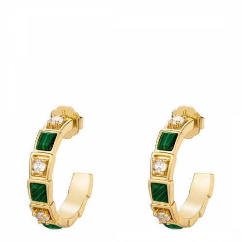 K gold plated Jillian Earrings - MeMe London - Modalova