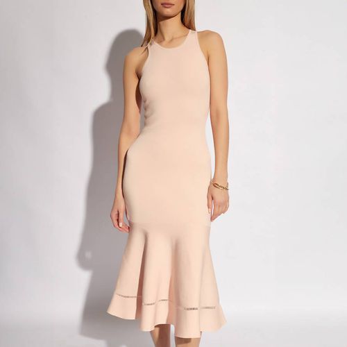 Peach Sleeveless Fit And Flare Dress - Victoria Beckham - Modalova