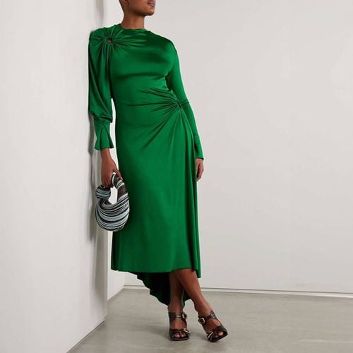 Green Circle Length Dress - Victoria Beckham - Modalova