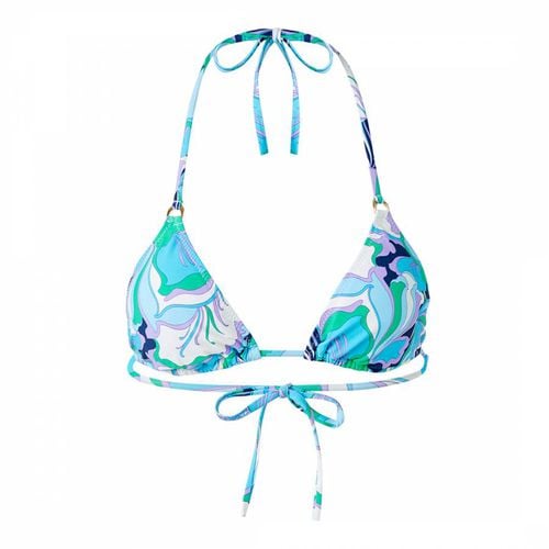 Blue Key West Top Ss Bloom - Melissa Odabash - Modalova