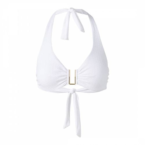 White Colombia Top Ss Weave - Melissa Odabash - Modalova