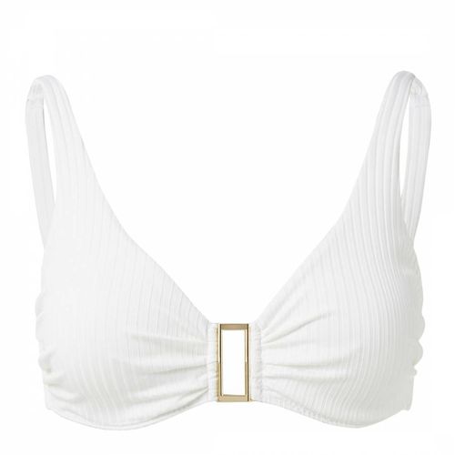 White Bel Air Top Cr Ivory Ribbed - Melissa Odabash - Modalova