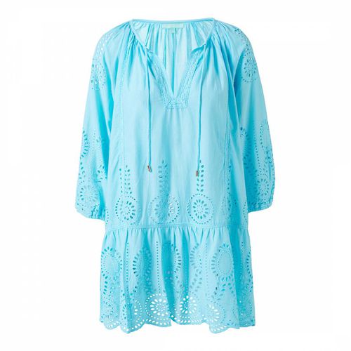 Turquoise Ashley Kaftan - Melissa Odabash - Modalova