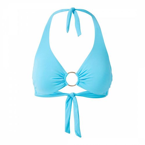 Turquoise Brussels Twirl Bikini Top - Melissa Odabash - Modalova