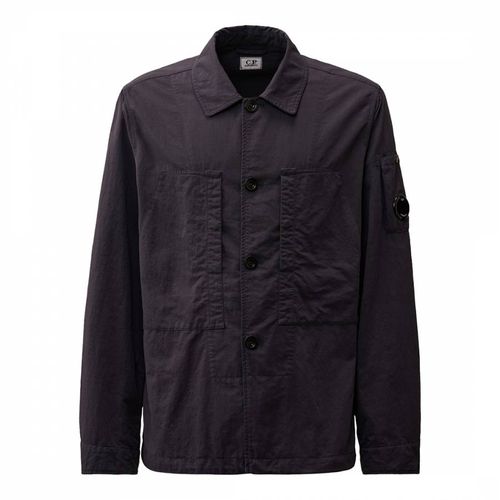 Black Lens Detail Overshirt - C.P. Company - Modalova