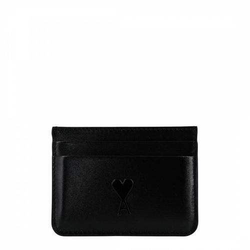 Black Ami Mens Card Holder - AMI Paris - Modalova