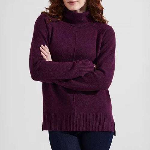 Purple Aretha Merino Wool Jumper - Hobbs London - Modalova