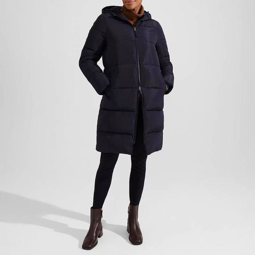 Navy Maeve Puffer Jacket - Hobbs London - Modalova