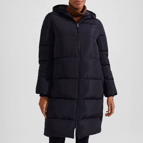 Petite Navy Maeve Puffer Jacket - Hobbs London - Modalova