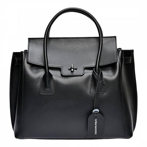 Luisa Vannini Black Backpack - Anna Luchini - Modalova