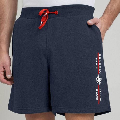 Polo Club Stripe Logo Fleece Shorts - Beverly Hills Polo Club - Modalova