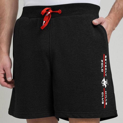 Polo Club Stripe Logo Fleece Shorts - Beverly Hills Polo Club - Modalova