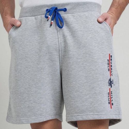 Polo Club Stripe Logo Fleece Shorts - Beverly Hills Polo Club - Modalova