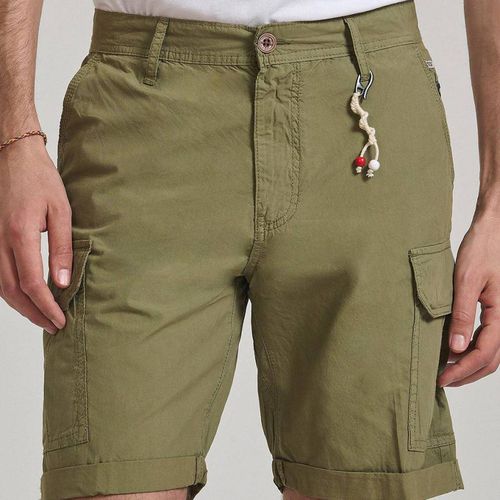 Khaki Rope Detail Cargo Shorts - Beverly Hills Polo Club - Modalova