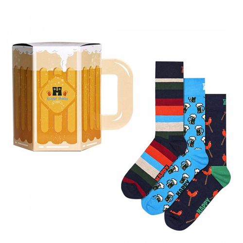 Pack Wurst And Beer Socks Gift Set - Happy Socks - Modalova