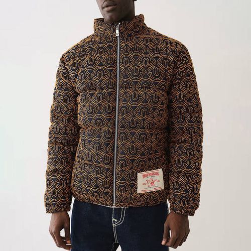 Multi Embroidery Cotton Puffer Jacket - True Religion - Modalova