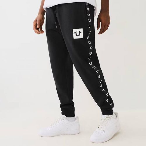 Logo Taping Cotton Blend Joggers - True Religion - Modalova