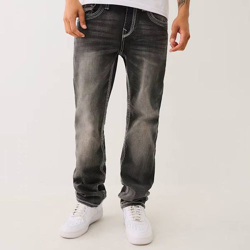 Washed Black Ricky Flap Jeans - True Religion - Modalova