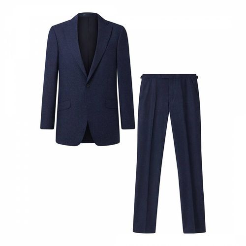 Blue 2 Piece Wool Suit - Richard James Savile Row - Modalova