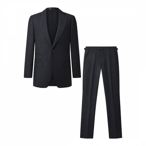 Navy 2 Piece Wool Suit - Richard James Savile Row - Modalova