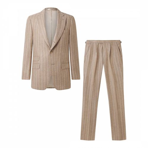 Stripe 2 Piece Cashmere Blend Suit - Richard James Savile Row - Modalova