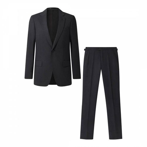 Charcoal 2 Piece Wool Suit - Kilgour Savile Row - Modalova