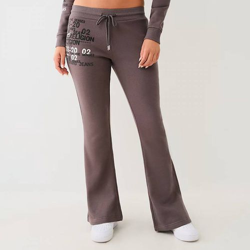 Mauve Foil Bootcut Drawstring Joggers - True Religion - Modalova