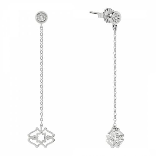 Ladies Diamond Street Sterling Heirloom With Diamond Centre Drop Earrings - Radley - Modalova