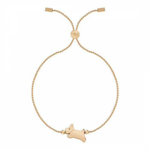 Ct Pale Gold Plated Twist Chain Jumping Dog Friendship Bracelet - Radley - Modalova