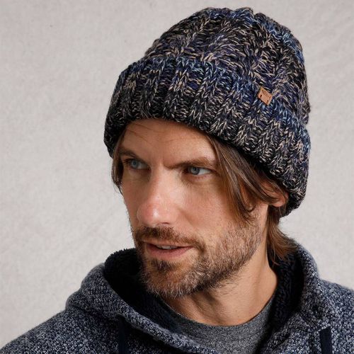 Navy Exmouth Knitted Beanie - Weird Fish - Modalova