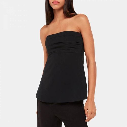 Black Lula Crepe Bandeau Top - WHISTLES - Modalova