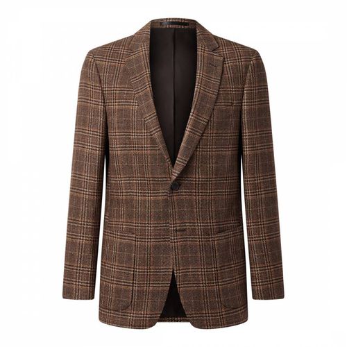 Tweed Check Wool Cashmere Blazer - Bernard Weatherill - Modalova