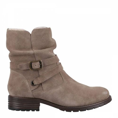 Womens Taupe Piper Ankle Boots - Hush Puppies - Modalova