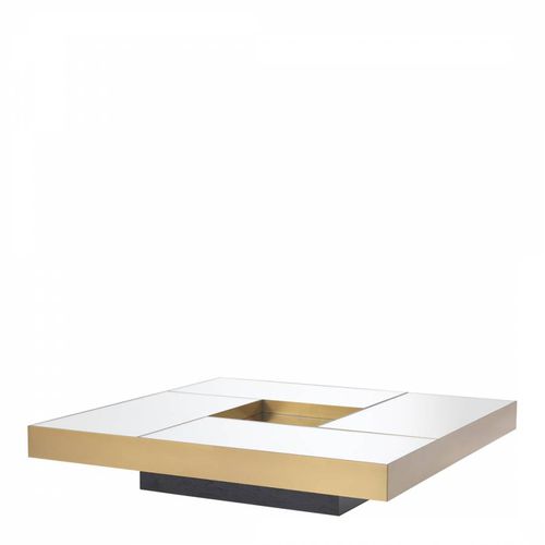 Allure Coffee Table Brushed Brass - Eichholtz - Modalova