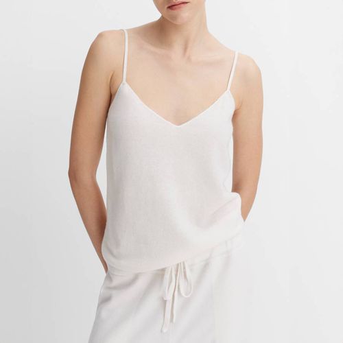 White Cashmere Knit Cami - Vince - Modalova