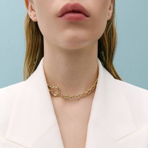 Gold/Silver Necklace - Mango X Victoria Beckham - Modalova