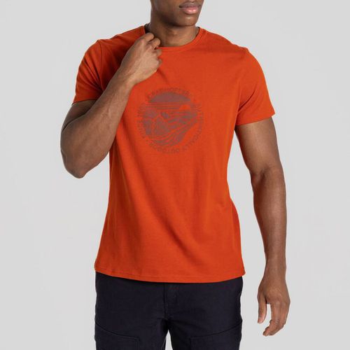 Orange Lucent Cotton T-Shirt - Craghoppers - Modalova