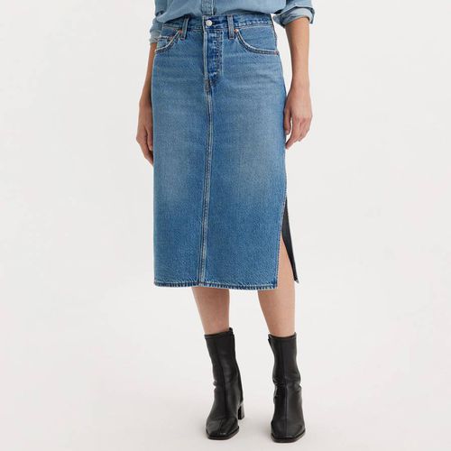 Blue Denim Midi Skirt - Levi's - Modalova