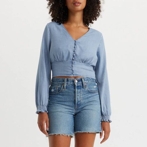 Tamara V-Neck Cotton Blend Blouse - Levi's - Modalova