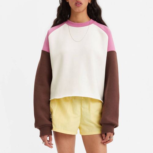 Colour Block Cotton Blend Sweatshirt - Levi's - Modalova