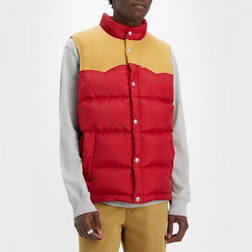 Red Colour Block Gilet - Levi's - Modalova