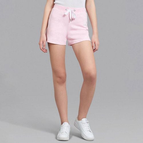 Pink Flag Logo Fleece Shorts - Beverly Hills Polo Club - Modalova